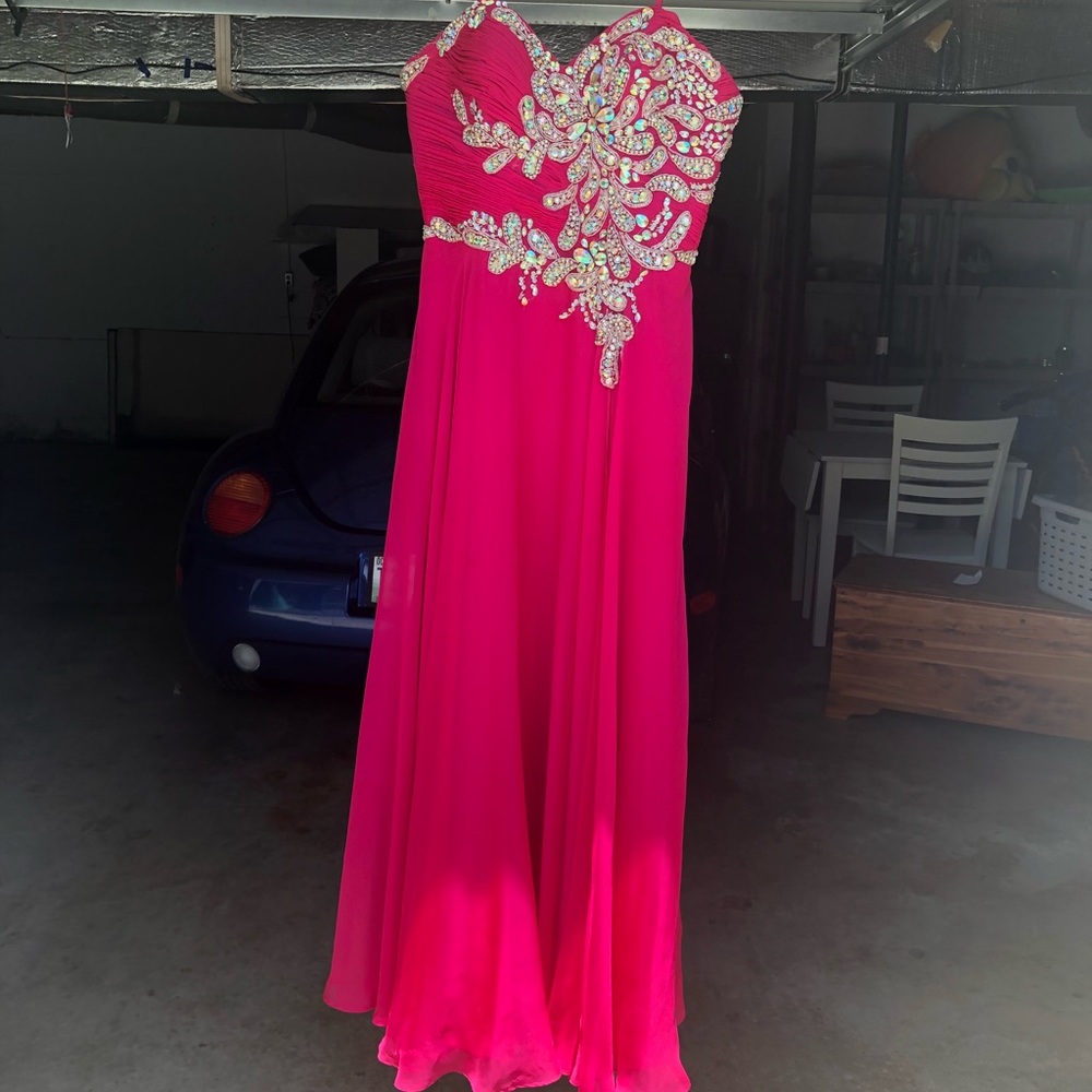 Jovani Pink Formal Gown